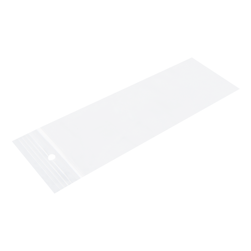 Gripzakjes transparant 55 x 150 mm - 90 micron LDPE - per 1000 stuks-2