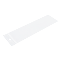 Gripzakjes transparant 55 x 180 mm - 90 micron LDPE - per 1000 stuks-2