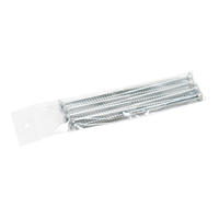 Gripzakjes transparant 55 x 180 mm - 90 micron LDPE - per 1000 stuks