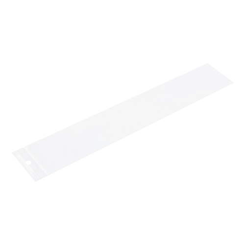 Gripzakjes transparant 55 x 300 mm - 90 micron LDPE - per 1000 stuks-2