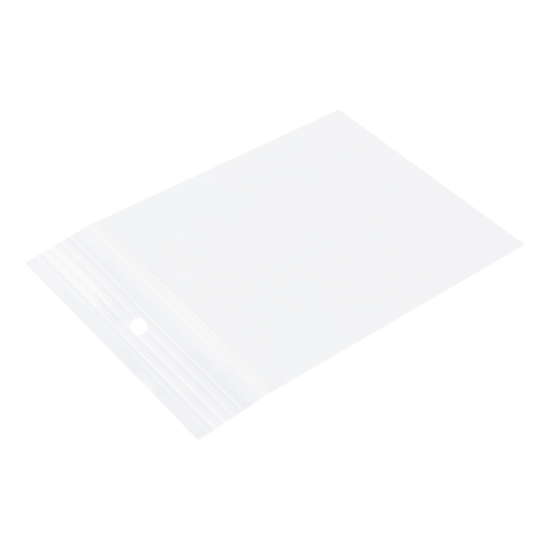 Gripzakjes transparant 60 x 80 mm - 50 micron LDPE - per 1000 stuks-2