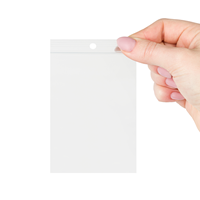 Gripzakjes transparant 60 x 80 mm - 50 micron LDPE - per 1000 stuks-2
