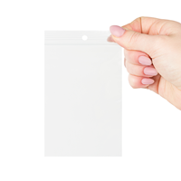 Gripzakjes transparant 80 x 120 mm (A7) - 90 micron LDPE - per 1000 stuks-2