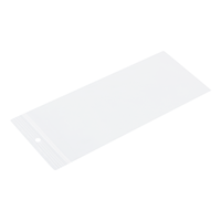 Gripzakjes transparant 80 x 180 mm - 90 micron LDPE - per 1000 stuks-2