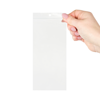 Gripzakjes transparant 80 x 180 mm - 50 micron LDPE - per 1000 stuks-3