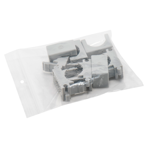 Gripzakken transparant 90 x 100 mm - 50 micron LDPE - per 1000 stuks