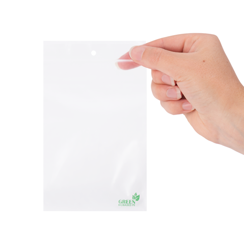 Gripzakjes bioplastic (bio-based) 100 x 150 mm - 50 micron BIO PE - per 1000 stuks-3