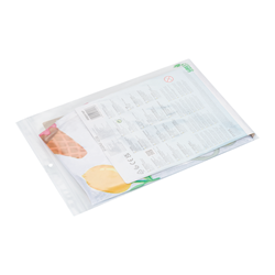 Gripzakjes bioplastic (bio-based) 190 x 250 mm - 50 micron BIO PE - per 500 stuks