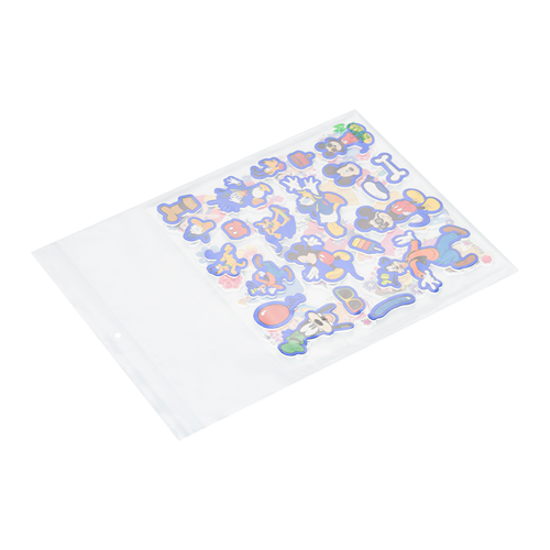 Gripzakjes bioplastic (bio-based) 220 x 280 mm - 50 micron BIO PE - per 100 stuks