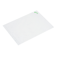 Gripzakjes bioplastic (bio-based) 220 x 280 mm - 50 micron BIO PE - per 100 stuks-2