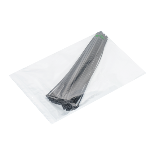 Gripzakjes bioplastic (bio-based) 250 x 350 mm - 50 micron BIO PE - per 100 stuks