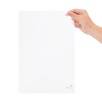Gripzakjes bioplastic (bio-based) 250 x 350 mm - 50 micron BIO PE - per 100 stuks-3