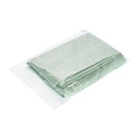 Gripzakjes bioplastic (bio-based) 350 x 450 mm (A3) - 50 micron BIO PE - per 100 stuks