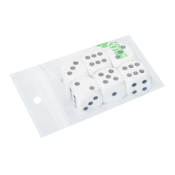 Gripzakjes bio-based 55 x 65 mm - 50 micron BIO PE - per 1000 stuks