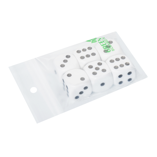 Gripzakjes bio-based 55 x 65 mm - 50 micron BIO PE - per 1000 stuks