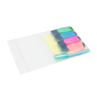 Gripzakjes composteerbaar (bio-based) 100 x 150 mm - 50 micron PLA - per 1000 stuks