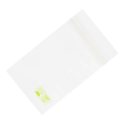 Gripzakjes composteerbaar (bio-based) 60 x 80 mm - 50 micron PLA - per 1000 stuks