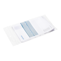 Gripzakjes met schrijfvlakken 120 x 180 mm (A6) - 50 micron LDPE - per 1000 stuks
