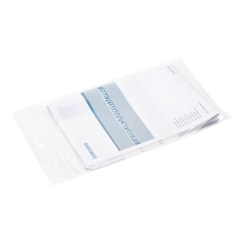 Gripzakjes met schrijfvlakken 120 x 180 mm (A6) - 50 micron LDPE - per 1000 stuks