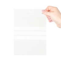 Gripzakjes met schrijfvlakken 160 x 230 mm (A5) - 90 micron LDPE - per 100 stuks-2