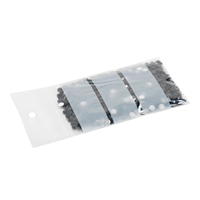 Gripzakjes met schrijfvlakken 40 x 60 mm - 90 micron LDPE - per 1000 stuks