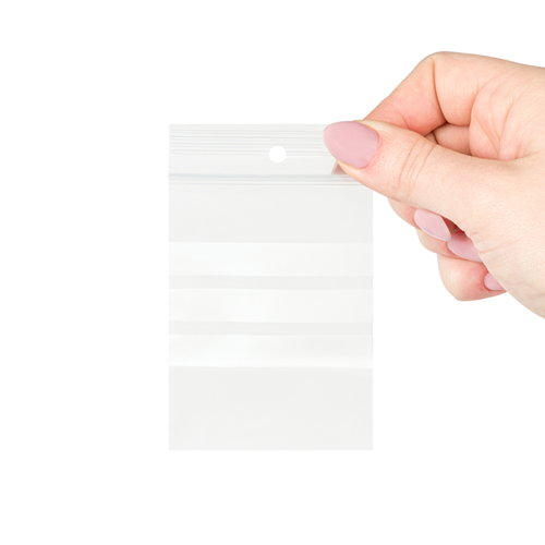 Gripzakjes met schrijfvlakken 60 x 80 mm - 90 micron LDPE - per 1000 stuks-3