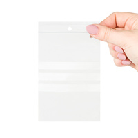 Gripzakjes met schrijfvlakken 80 x 120 mm (A7) - 90 micron LDPE - per 1000 stuks-2