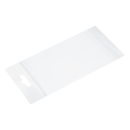 Headerbag transparant 100 x 150 + 30 mm - per 100 stuks-2