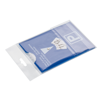 Headerbag transparant 120 x 180 + 30 mm (A6) - per 100 stuks