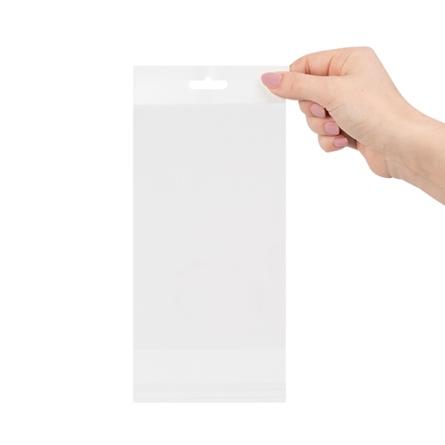 Headerbag transparant 120 x 180 + 30 mm (A6) - per 100 stuks-3