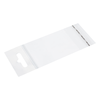 Headerbag transparant 60 x 80 + 30 mm - per 100 stuks-2