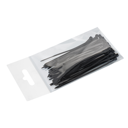 Headerbag transparant 80 x 120 + 30 mm (A7) - per 100 stuks
