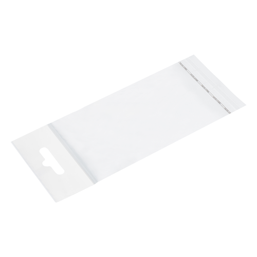 Headerbag transparant 80 x 120 + 30 mm (A7) - per 100 stuks-2