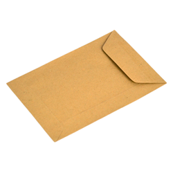 Loonzakjes 65 x 105 mm bruin kraft - per 1000 stuks