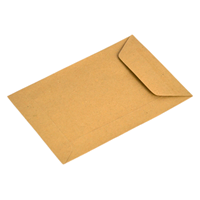 Loonzakjes 85 x 125 mm bruin kraft - per 1000 stuks