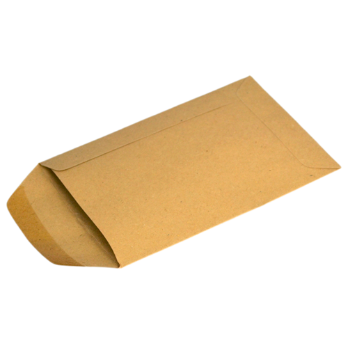 Loonzakjes 85 x 125 mm bruin kraft - per 1000 stuks-2