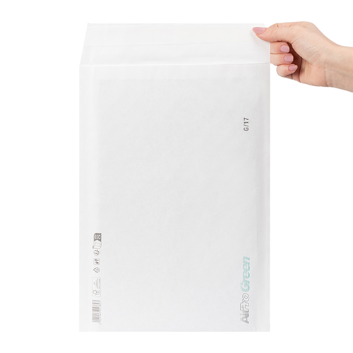 Luchtkussen enveloppen plasticvrij 230 x 340 mm wit (17/G) - per 100 stuks-2