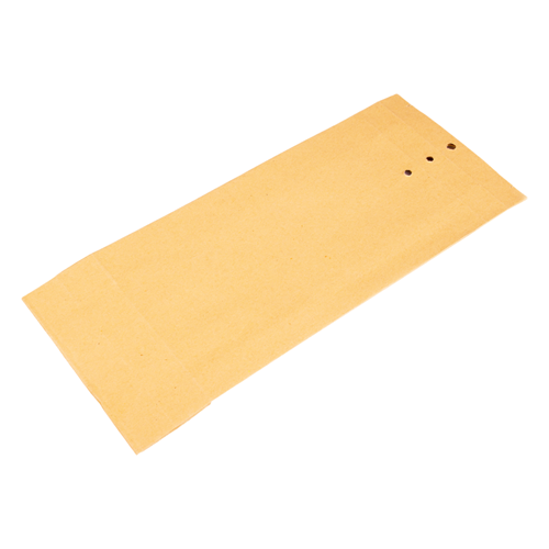 Monsterzak 100 x 245 x 40 mm bruin kraft - per 250 stuks-2