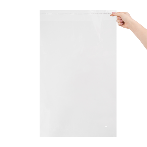Transparante enveloppen 400 x 600 mm - 45 micron PP - per 100 stuks-3