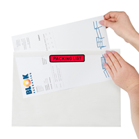 Paklijst enveloppen 328 x 235 mm (A4) plastic - Packing List - per 500 stuks-2