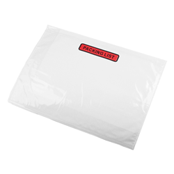 Paklijst enveloppen 328 x 235 mm (A4) plastic - Packing List - per 500 stuks