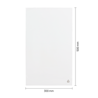 Vlakke zakken 300 x 500 mm - 25 micron LDPE - per 1000 stuks-1