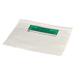 Paklijst enveloppen 228 x 165 mm (A5) papier - bedrukt meertalig - per 1000 stuks