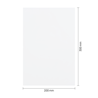 Vlakke zakken 200 x 300 mm - 40 micron PP - per 1000 stuks-1