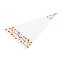 Puntzakken transparant bedrukt 'Nederland' 250 x 460 mm - per 250 stuks-2