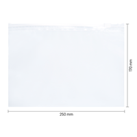 Ritszakken transparant 250 x 170 mm - 60 micron LDPE - per 100 stuks-1