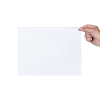 Ritszakken transparant 320 x 230 mm - 75 micron LDPE - per 100 stuks-2