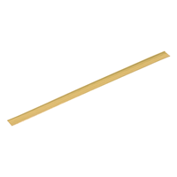 Sluitclips 140 mm - goud - per 1000 stuks