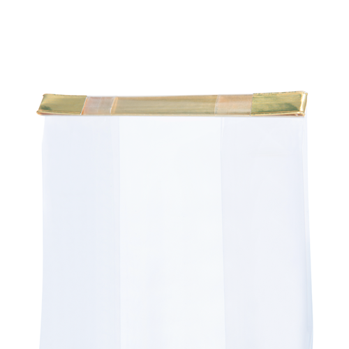 Sluitclips 140 mm - goud - per 1000 stuks-3