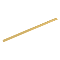 Sluitclips 160 mm - goud - per 1000 stuks